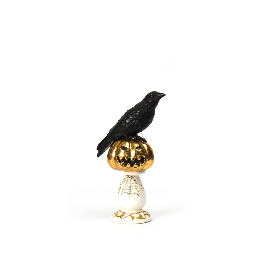Crow on Pedestal